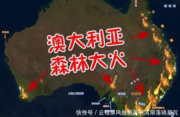 澳洲大火烧光