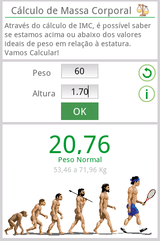 Meu Peso Ideal - Cálculo IMC截图5