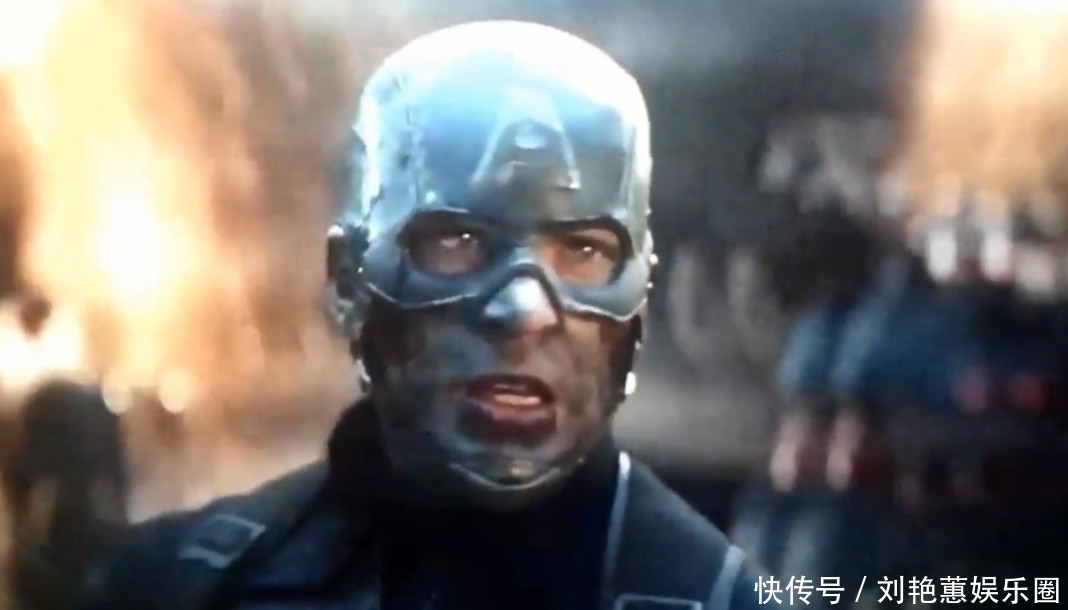 复联4最帅的还是美队,一手锤子一手盾牌,一波