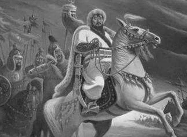 征服世界的成吉思汗,他的版图,超过3300万平方
