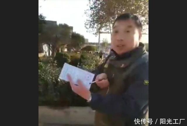 济南一男子给货车贴罚单并动手打人这条路我说