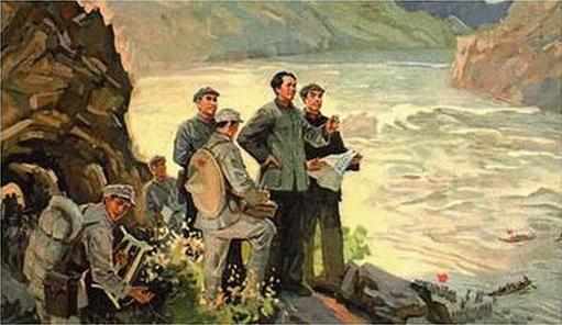 在大渡河边究竟发生了什么?让周总理从此追随毛主席,至死不渝