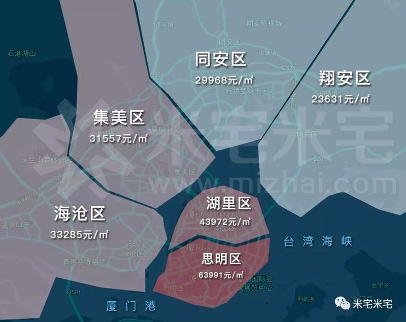 全国重点城市房价地图出炉 青岛均价20710元\/㎡