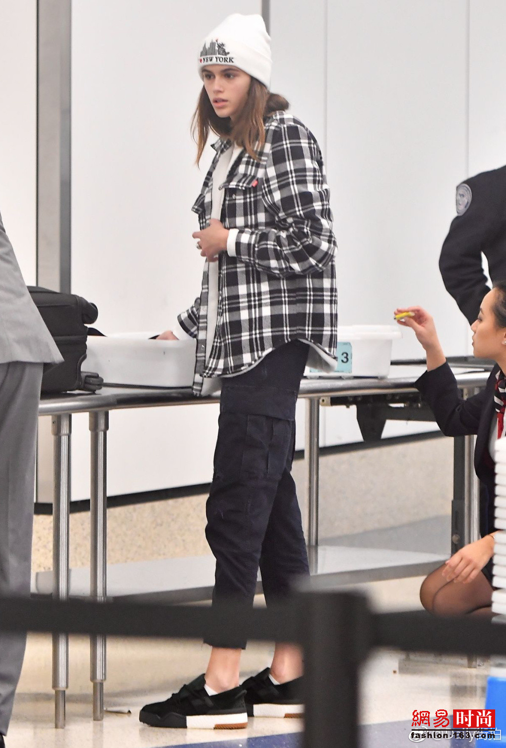 Kaia Greber把程序员标配服装穿出超模感