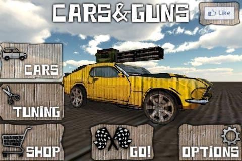 死亡飞车 Cars And Guns 3D截图1