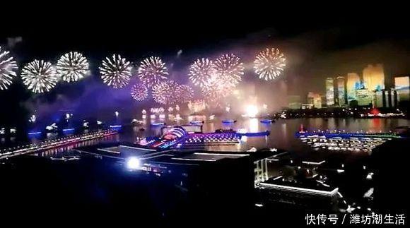 青岛迎接上合峰会,海滨绽放绚烂灯光秀,展示齐鲁大地亮丽风采!