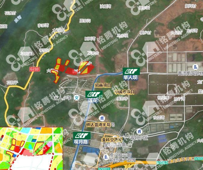 【土拍情报】今日6宗地供应! 空港、西永、大杨石地块上线