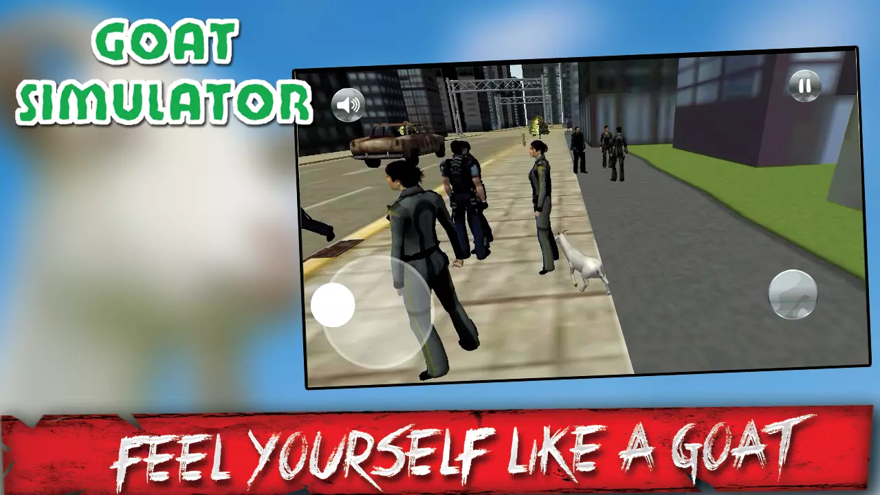 Goat City Simulator 3D截图1