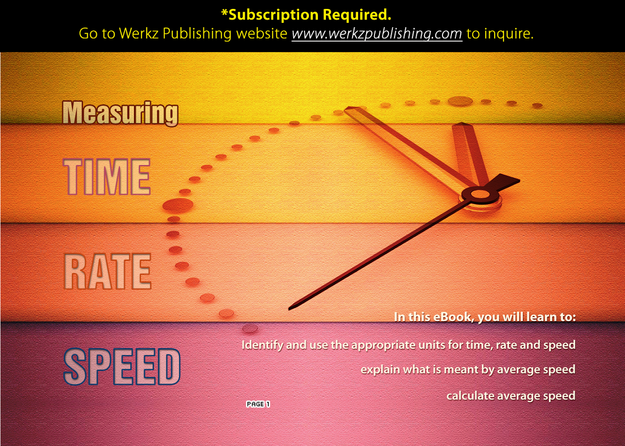 Measuring Time Rate and Speed截图1