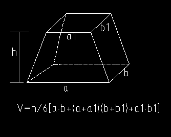 四棱台的体积计算公式,但是这个棱台有一边是