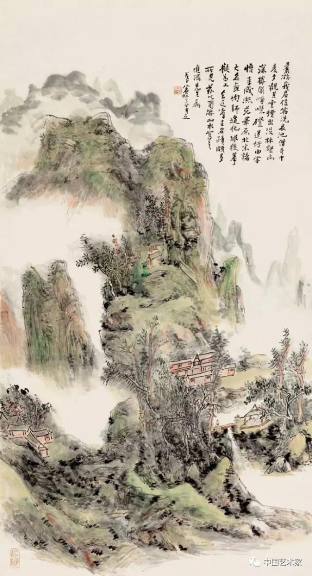 舟中观友人藏画,归后遂作此图以馈