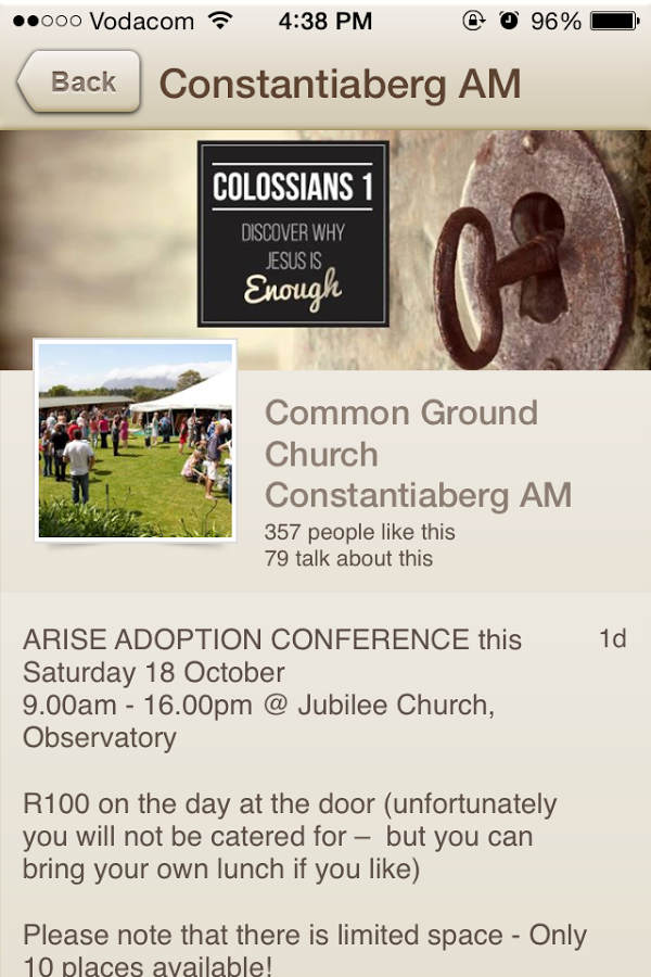 Common Ground Church截图1