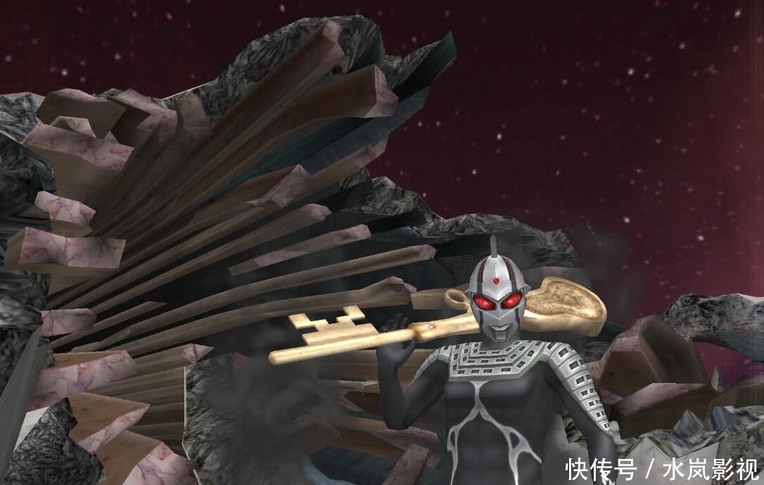 卡欧斯奥特曼 虽有奥特曼的形 却没有奥特曼的