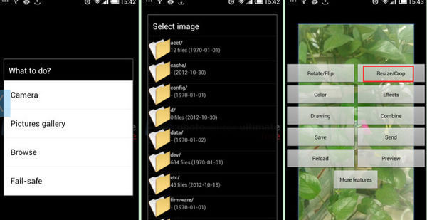 有什么安卓手机软件能修改图片的分辨率?是分