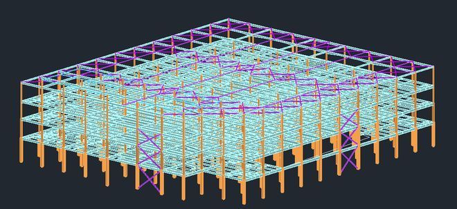 钢结构建筑改造加固案例（钢结构建筑改造加固） 建筑施工图设计 第4张