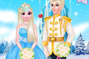 艾莎女王结婚,艾莎女王结婚小游戏,360小游戏