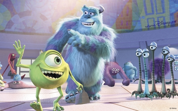 怪物电力公司 纯英文版的、英文发音、英文字