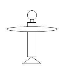 正方形'三角形'圆形'长方形'椭圆形能拼成什么图