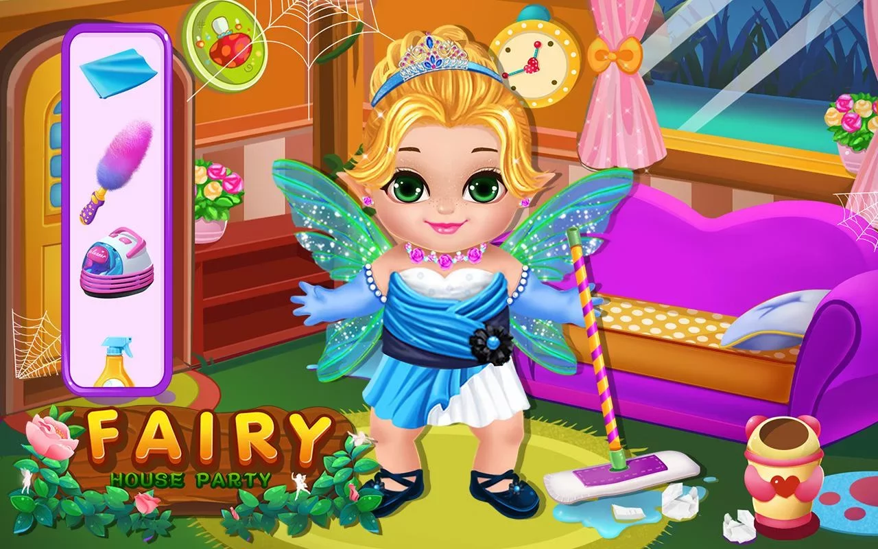 Fairy Princess: House Clean Up截图7