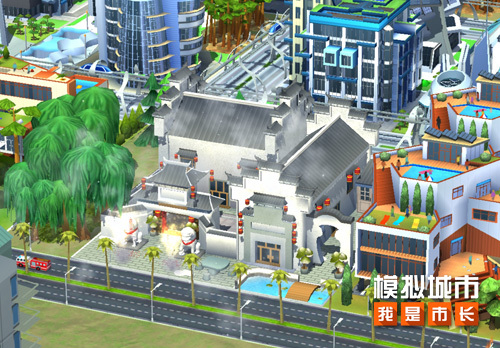 《模拟城市:我是市长》建造冬季建筑迎接大雪节气