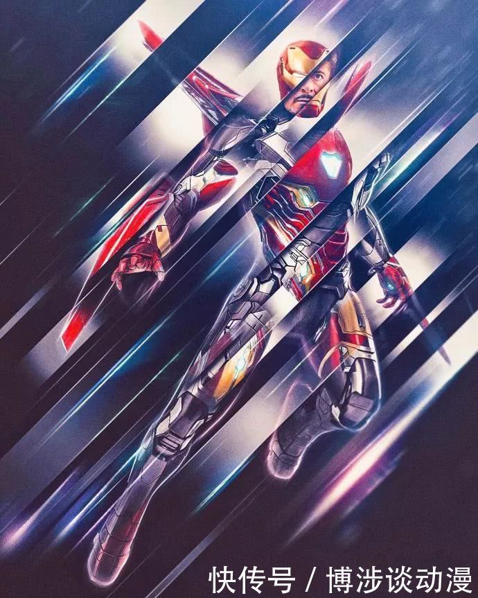 饭制大神为《复联3》雷神、星爵和黑豹设计全