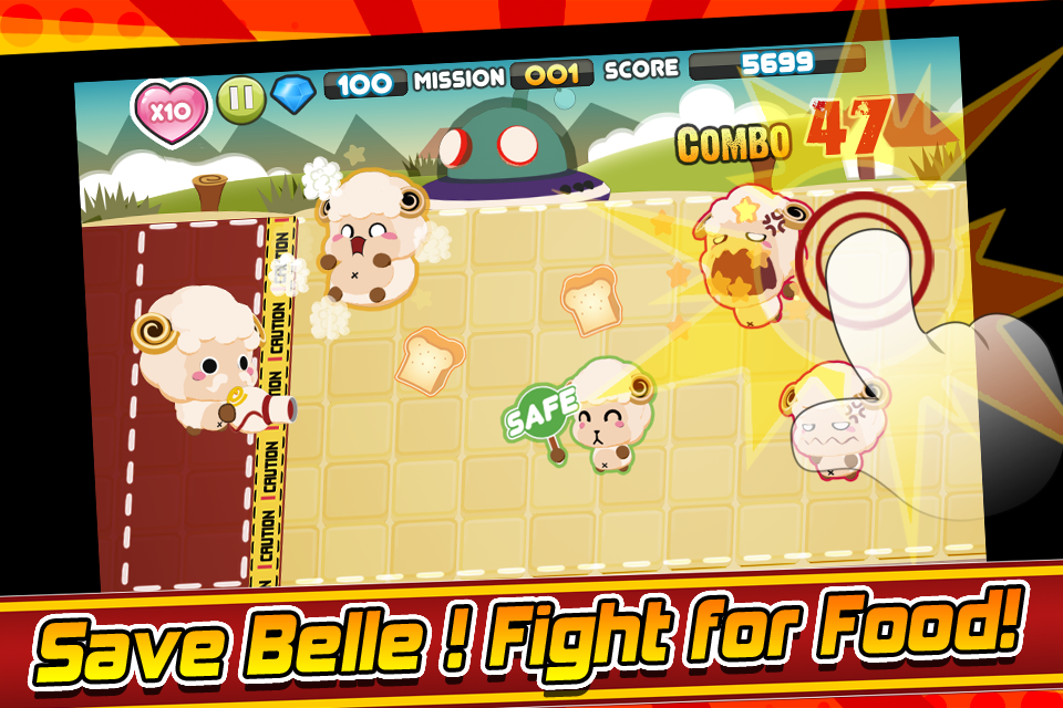 Defense the sheep-Belle War截图14