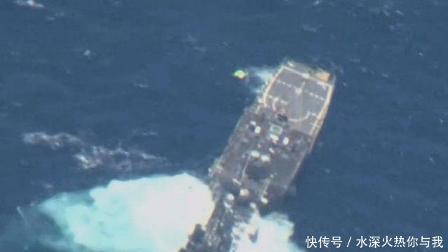 两艘美军舰被击沉,中方侦察船目睹一切,美军为