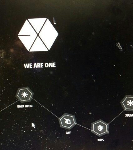 exo全体回公司,exol还出现了kris的图标!行星饭give me five!