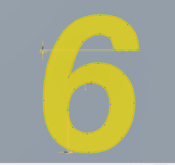 proe字体拉伸问题,数字怎么拉伸出这种平面的