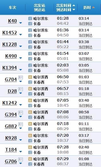 我想在哈尔滨出发经长春到通化怎样买火车票_