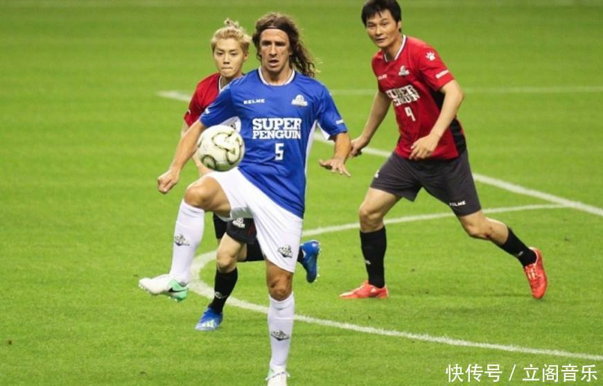 上海足球名人赛,鹿晗和他心目中的明星们同场