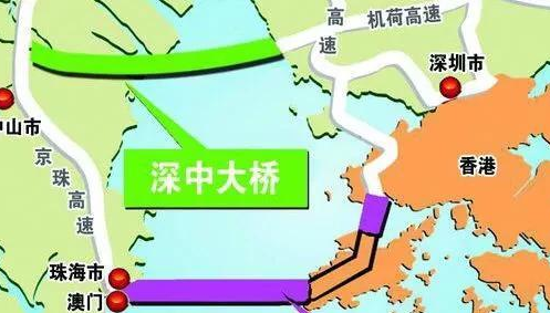 港珠澳大桥为什么没有连接到深圳?