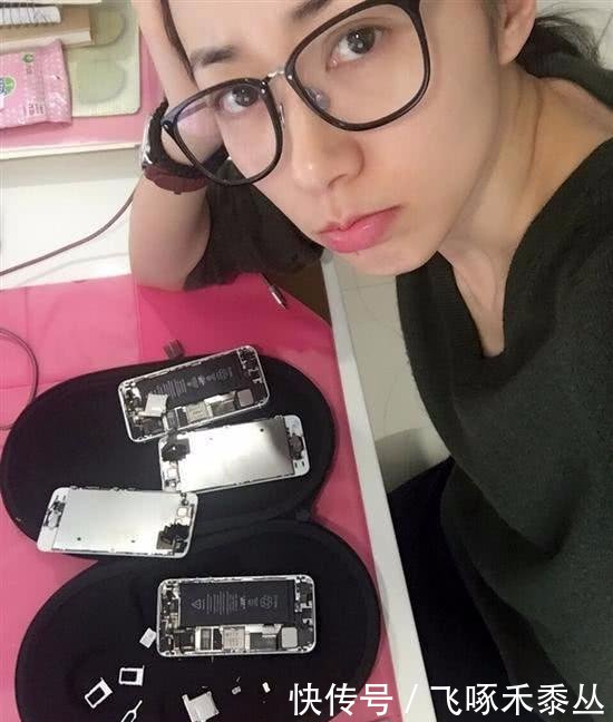 一技在手不求人韩雪能换手机屏,刘涛这技能连