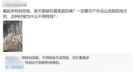 替身演员疑似薪酬低廉, 吊威亚高空动作危险, 连