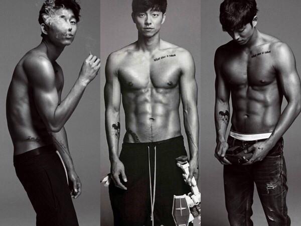 这些男明星的高颜值腹肌,你最喜欢哪个呢?