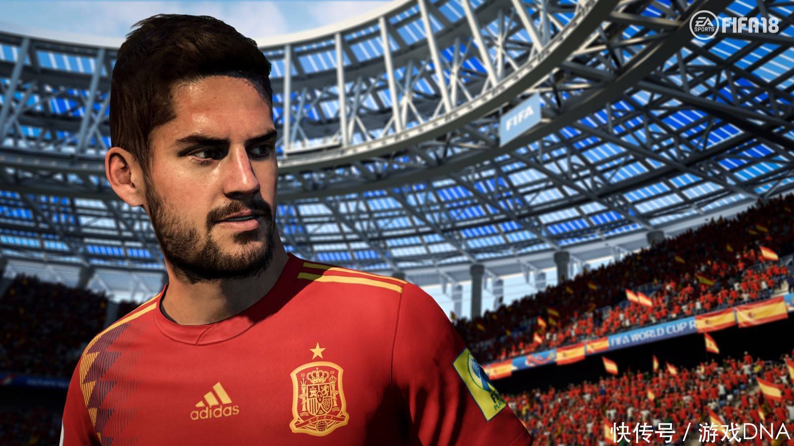 《FIFA18》世界杯DLC首批8K截图曝光 梅西纹
