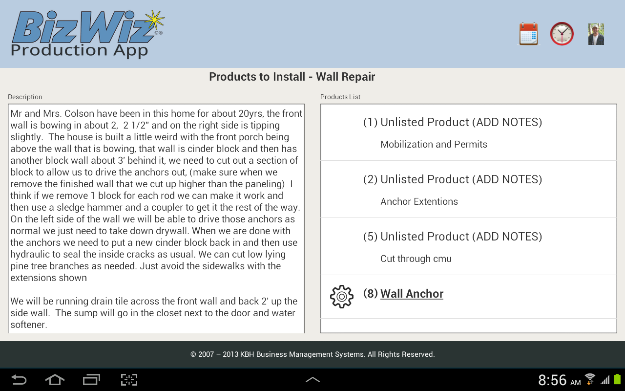 BizWiz Production App截图4