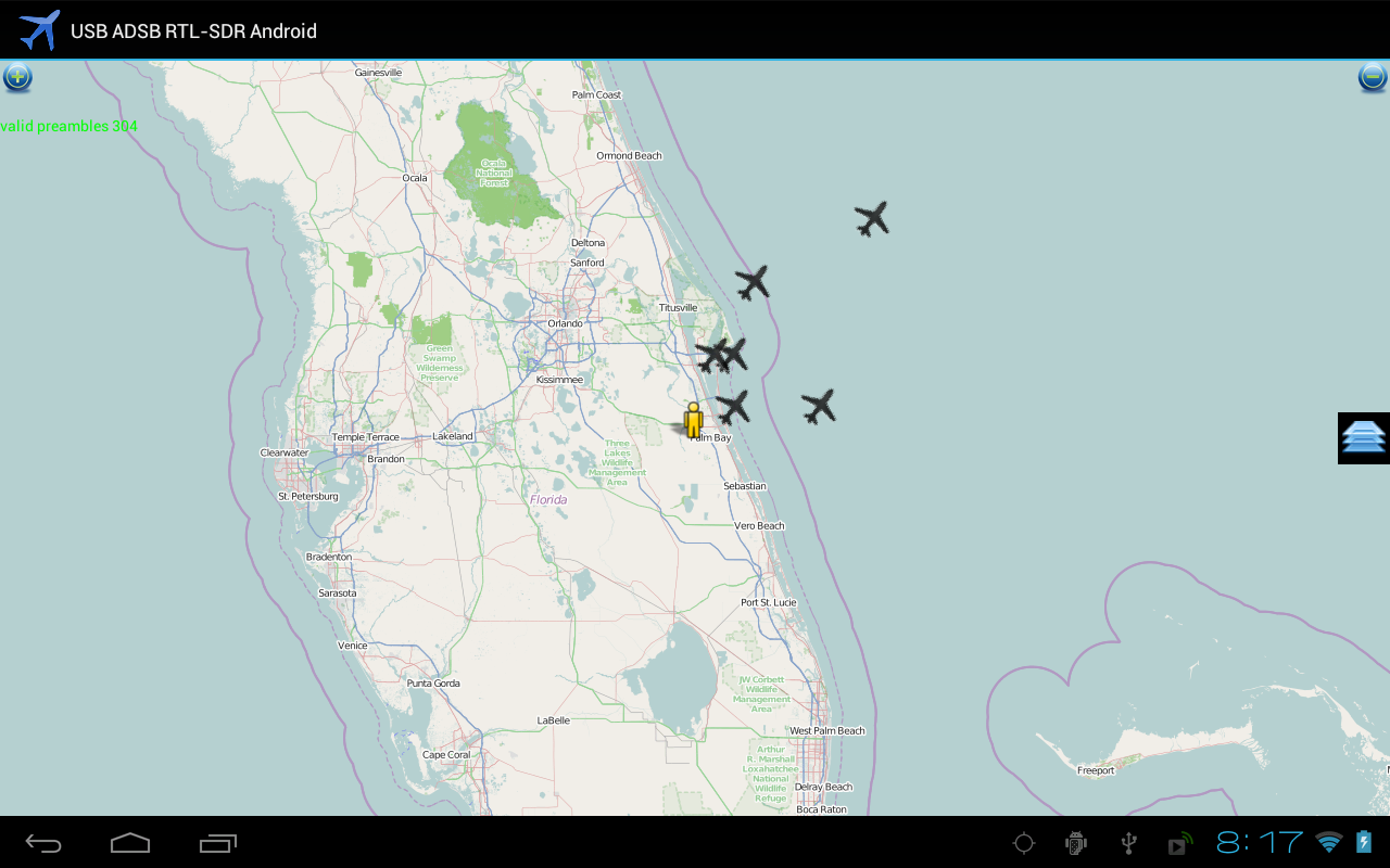 ADS-B on USB SDR RTL截图17