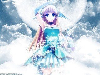 我要粉蓝长发粉蓝瞳的<em>漫画少女</em>图_360问答