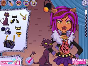 时尚的狼女,时尚的狼女小游戏,360小游戏-360