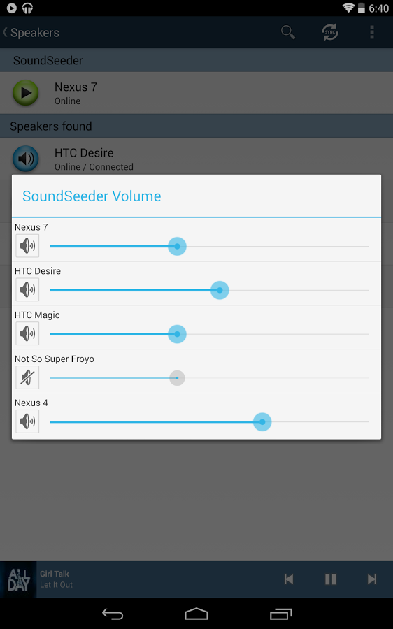 SoundSeeder Music Player截图2