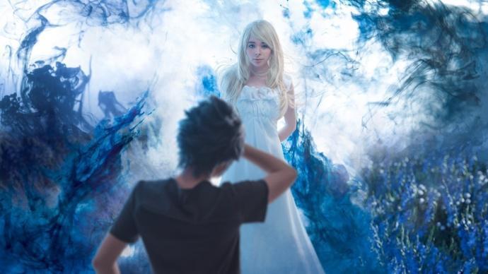 《最终幻想15》露娜和诺克提斯Cos 演绎唯美爱情