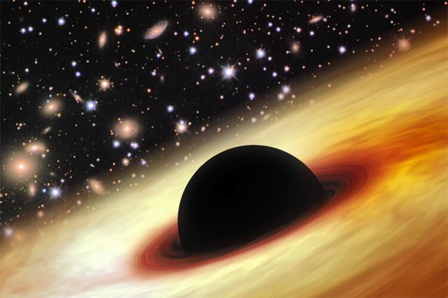 恐怖黑洞点燃星系核,地球或看不到太阳,宇宙最耀眼的星体