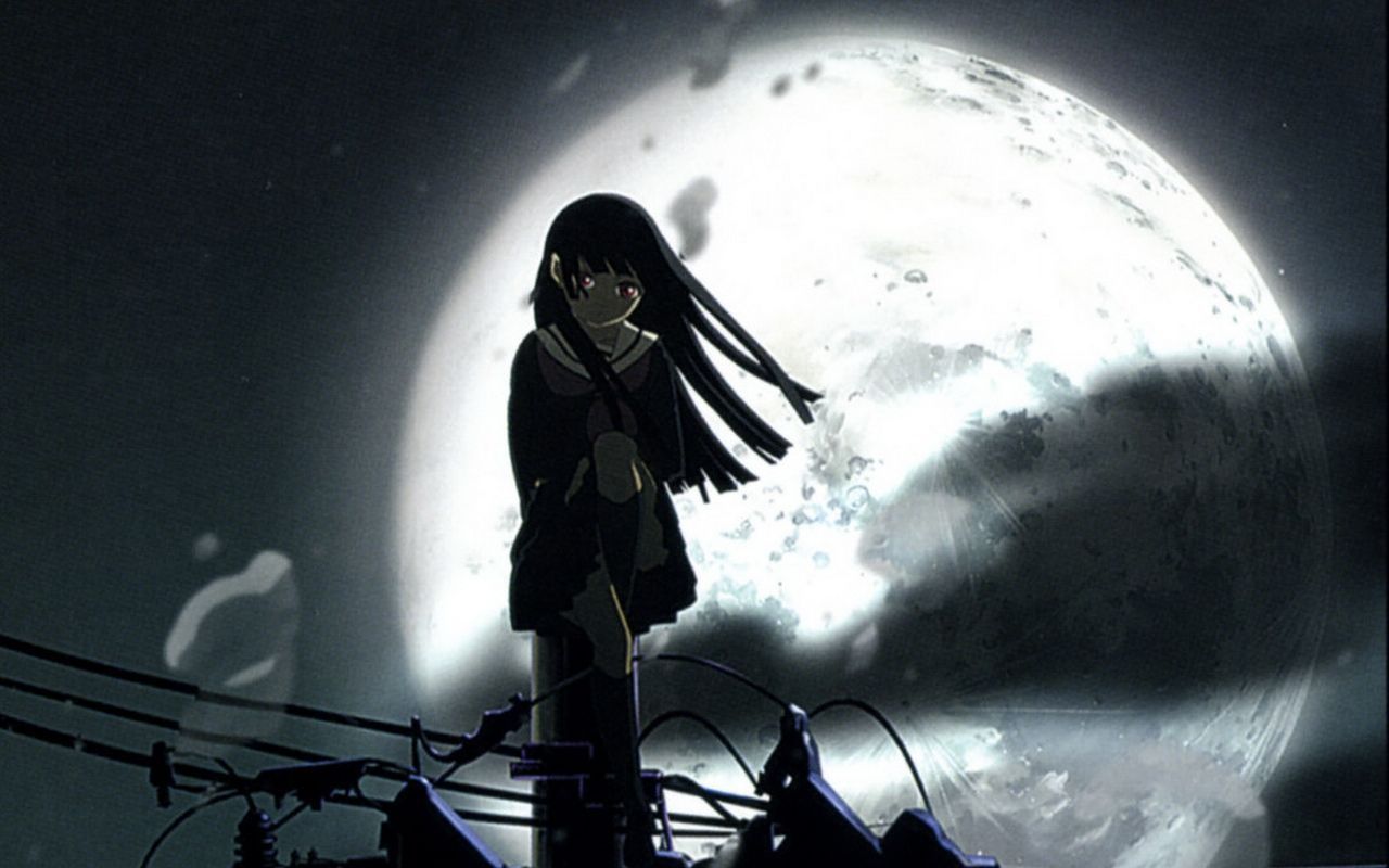 地狱少女第一季日语版壁纸 地狱少女暗黑图片