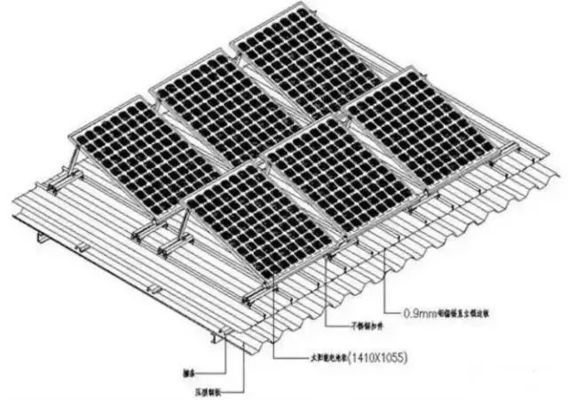 屋頂安裝光伏板的危害（屋頂安裝光伏板對(duì)建筑美觀的影響，光伏板對(duì)建筑美觀的影響） 結(jié)構(gòu)電力行業(yè)設(shè)計(jì) 第4張
