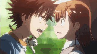 26 这幅gif图片是经过修改过的.原画的是御坂美琴.