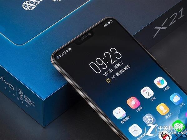 vivo x21黑金屏幕指纹版:四金线诠释极致轻奢