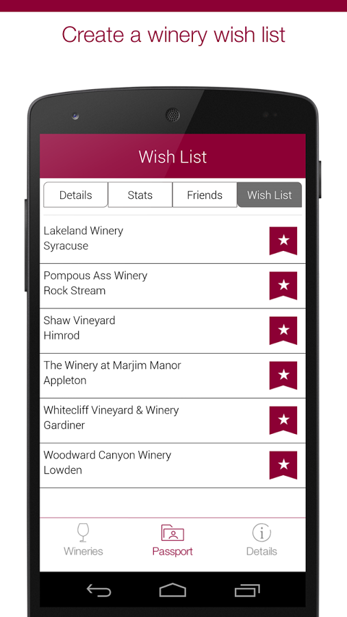 Winery Passport - Wine Tasting截图6