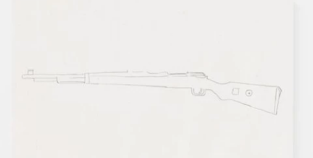 绝地求生98k枪怎么画，绝地求生98k枪简笔画法