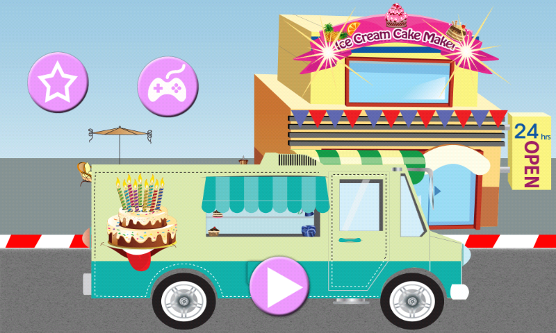 Ice Cream Cake Maker - Cooking截图6